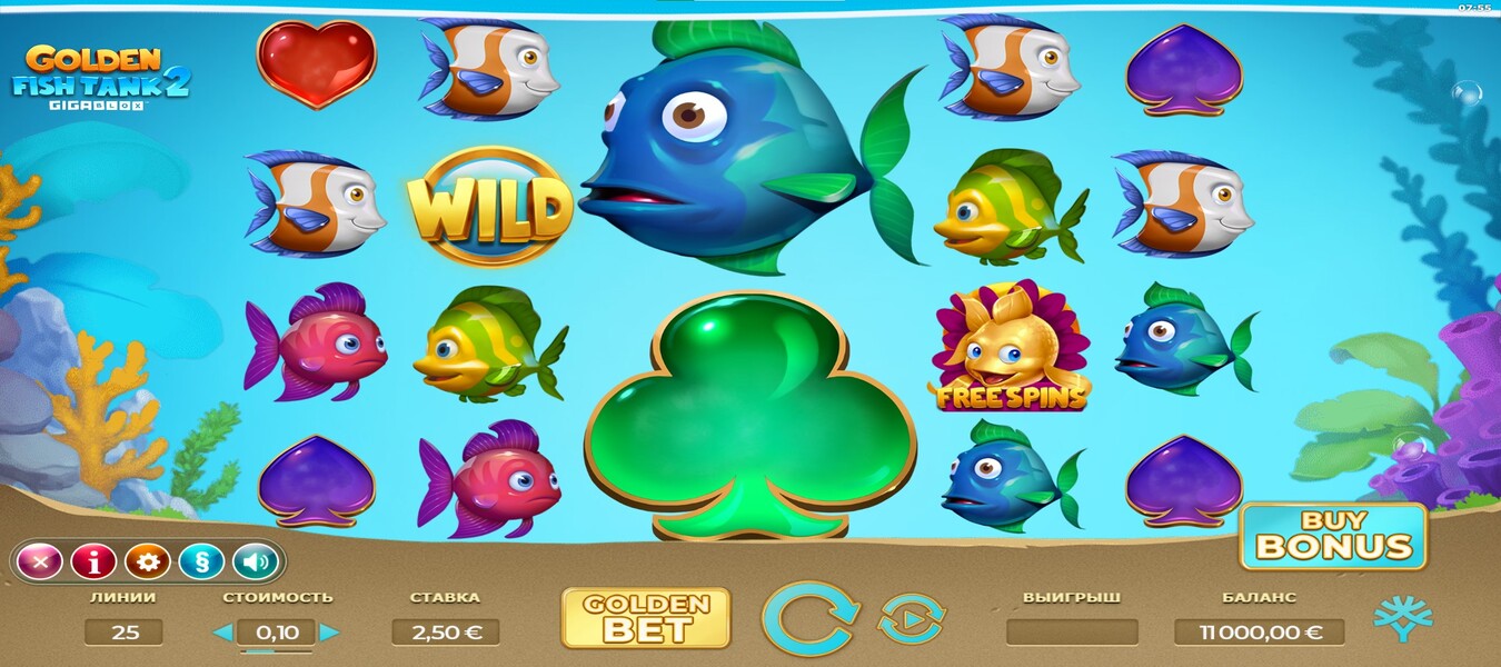 Golden Fish Tank 2 Gigablox
